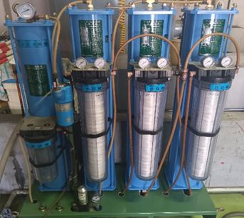 コンプレッサー ドレン処理装置交換工事