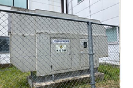 非常用発電機の定期点検