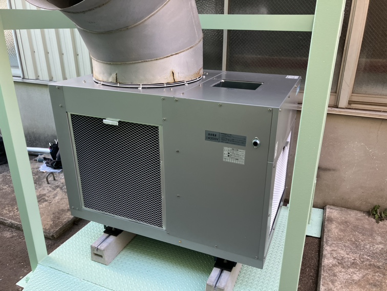 デンソースポットクーラー更新工事