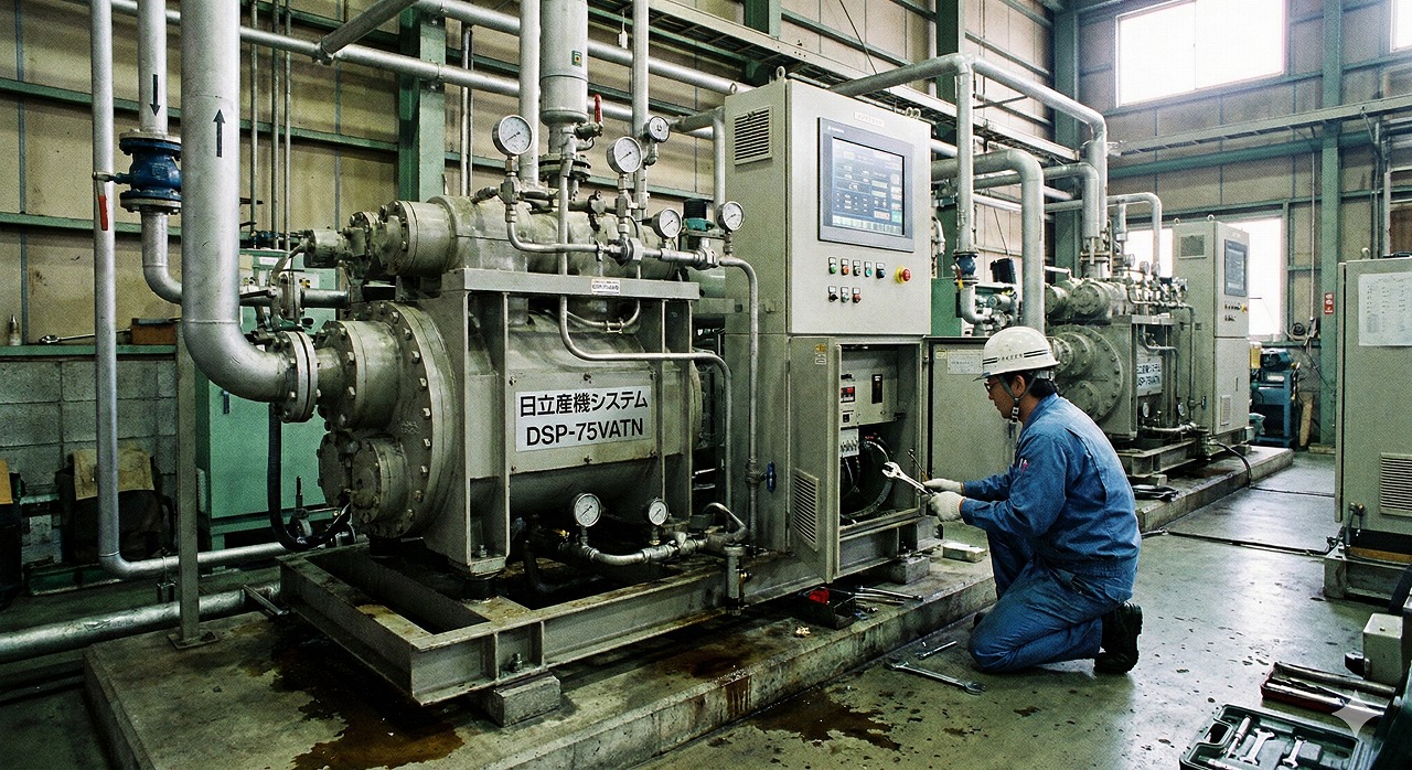 コンプレッサー修理の判断基準と異音・発熱対策